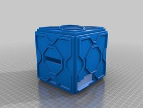 piseeks box 3d printer accessories meeseeks raspberry pi case rick morty 3d print model - Mito3D