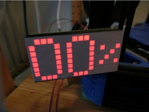 pixel carré couvre 8x8 matrice de led modules l'électronique 3d print model - Mito3D
