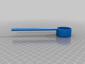 cucharilla de café cocina y comedor el los utensilios cuchara 3d print model - Mito3D