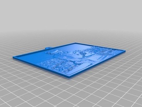 harry kuuseehe2 stilleri 2d sanat özelleştirilmiş 3d print model - Mito3D