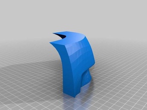 basitleştirilmiş space marine kask 3d print model - Mito3D