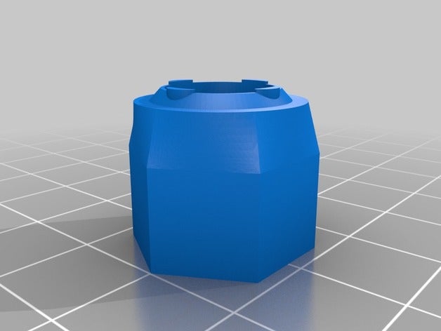 blf soru 8 düğme aracı el aletleri feneri 3D print model - Mito3D
