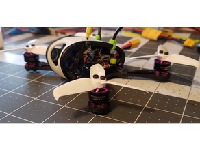 lider 120 gölgelik r c araçlar fırçasız gerçek kamera monte edin lider-120 motor quadcopter 3d print model - Mito3D