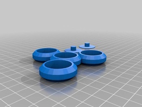 spinner caps 3d printing 3d print model - Mito3D