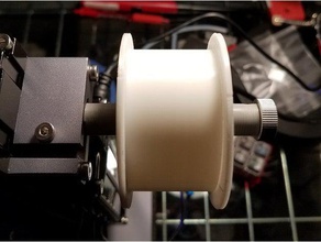 filament spool reel adapter snapmaker 3d printer accessories 3d print model - Mito3D