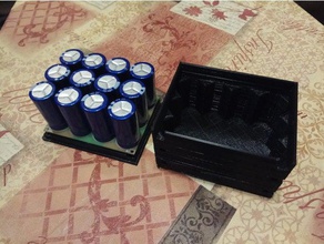 supercap case electronics capacitor supercapacitor ultracapacitor 3d print model - Mito3D