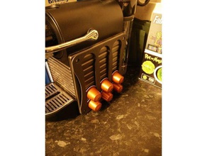 nespresso pixie capsule holder kitchen & dining capsules 3d print model - Mito3D