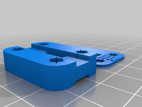 belt mount anet a8 3d-Drucker Teile mods gt2 Riemen 3d print model - Mito3D
