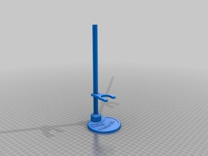 monster high bambola stand 3d print model - Mito3D