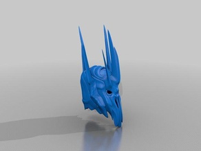 sürprizler suaron kask 3d baskı herr der ringe sauron 3d print model - Mito3D
