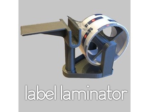 tape dispenser etichetta laminatore office label maker il nastro di imballaggio strumento 3d print model - Mito3D