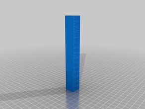 di temperatura e portata scale Stampa 3d prove 3d print model - Mito3D