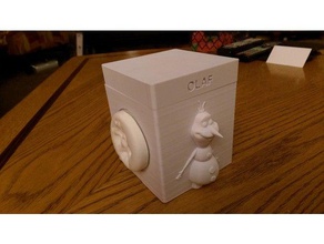 pet urn olaf animals 3d print model - Mito3D