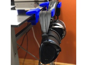 peu profonde casque support l'audio creality cr-10 le d'écoute stand 3d print model - Mito3D
