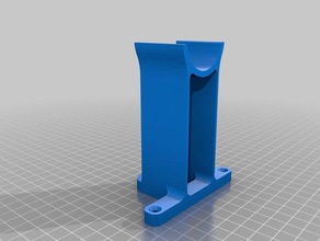 dyson v8 lower pipe wall support 3d printing 3d print model - Mito3D