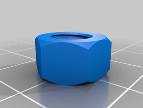 l'écrou de la batterie v3 pièces personnalisé 3d print model - Mito3D