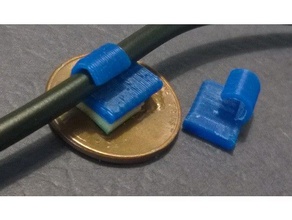 mounting clip dash camera power cable automotive cam dashcam 3d print model - Mito3D