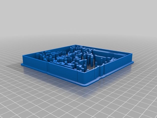 mi imagen personalizada basada en el cortador de la galleta cocina y comedor personalizado 3D print model - Mito3D