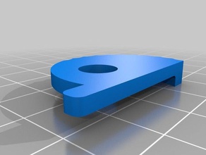 cr-10 x eje tensor de la correa Impresora 3d las piezas cr10 creality 3d print model - Mito3D