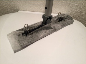 Trockner Blatt Küche mopper Haushalt versorgt Wäsche-Blatt mop swiffer 3d print model - Mito3D