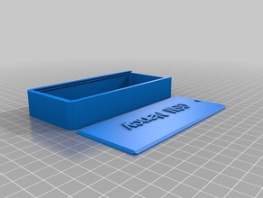 meine angepassten gsm-box Container kundengebundene 3d print model - Mito3D