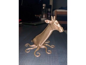 giraffeopus criaturas 3d print model - Mito3D