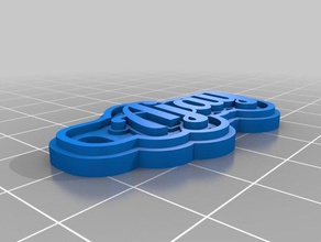 ajay keychains customized 3d print model - Mito3D
