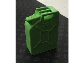 1 10th scale fuel container rc jerry can r c vehicles jerrycan remote control 3d print model - Mito3D
