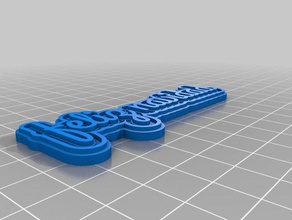 isabel feliznavidad omniareus llaveros personalizado 3d print model - Mito3D