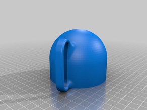 ronda de la taza medir cocina y comedor 1 copa medida medición 3d print model - Mito3D
