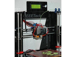 eixo x gancho geetech i3 proc Impressora 3d acessórios anti-oscilação pro c x-montagem 3d print model - Mito3D