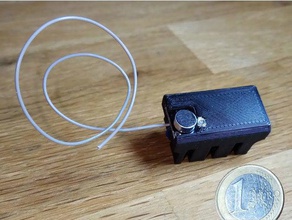 little spy fm transmitter electronics enclosure toy 3d print model - Mito3D