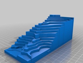 3 mapa everest matematik sanatı 3d print model - Mito3D