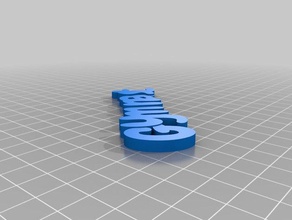 ginnasta i portachiavi su misura 3d print model - Mito3D