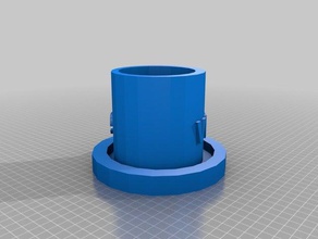 l'acqua mi pot La stampa 3d fioriera piantare in vaso impianto di irrigazione 3d print model - Mito3D