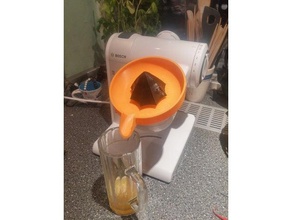 orange press bosch mum 4 kitchen & dining juicer lemon mixer juice 3d print model - Mito3D