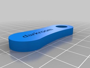 Dunkelkammer-tag Haushalt versorgt kundengebundene 3d print model - Mito3D