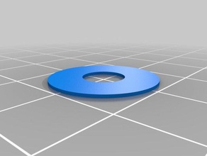 miller's customized circular washer replacement parts 3d print model - Mito3D