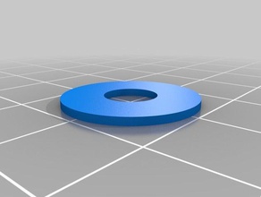miller's thicker customized circular washer replacement parts 3d print model - Mito3D