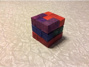 puzzle cubo puzzles 3d print model - Mito3D
