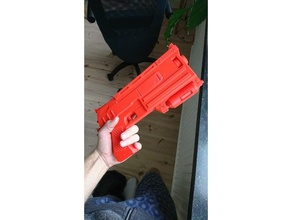 fallout 3 10mm pistola adereços 4 new vegas jogo jogos prop réplica brinquedo 3d print model - Mito3D