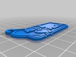 rui paula coração chaveiros personalizado 3d print model - Mito3D