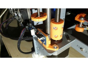 z nal de curso p3steel Impressora 3d peças z-nal trava titular da parada extremidade 3d print model - Mito3D