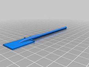 Spaten spaten Requisiten Garten spade tool 3d print model - Mito3D