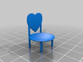 chaise 3d printing 3d print model - Mito3D
