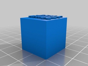 20mm test cube 3d-drucken 3d print model - Mito3D