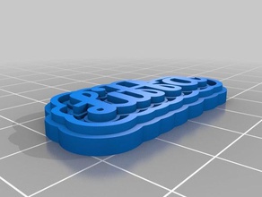 litta keychains customized 3d print model - Mito3D