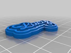 lucy Anahtarlık özelleştirilmiş 3d print model - Mito3D