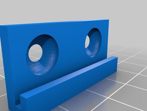 plexigals yular 3d baskı menteşe Pleksiglas 3d print model - Mito3D