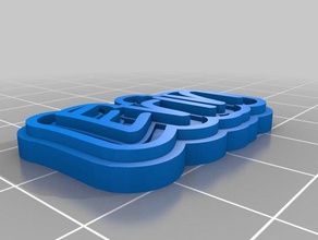 erin llaveros personalizado 3d print model - Mito3D